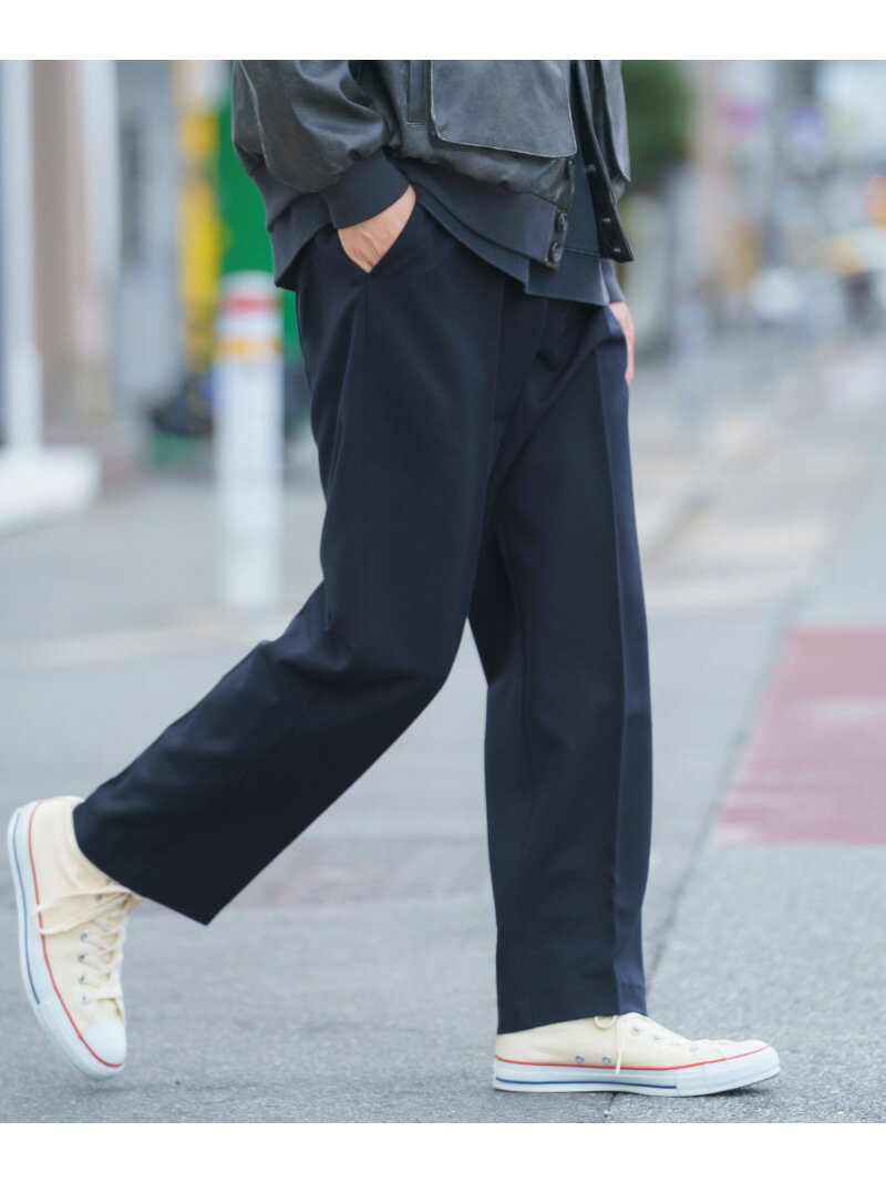 Every Day TRテーパードスラックス URBAN RESEARCH ITEMS アーバンリサーチアイテムズ パンツ その他のパンツ ブラック ネイビー ベージュ グレー【送料無料】[Rakuten Fashion]