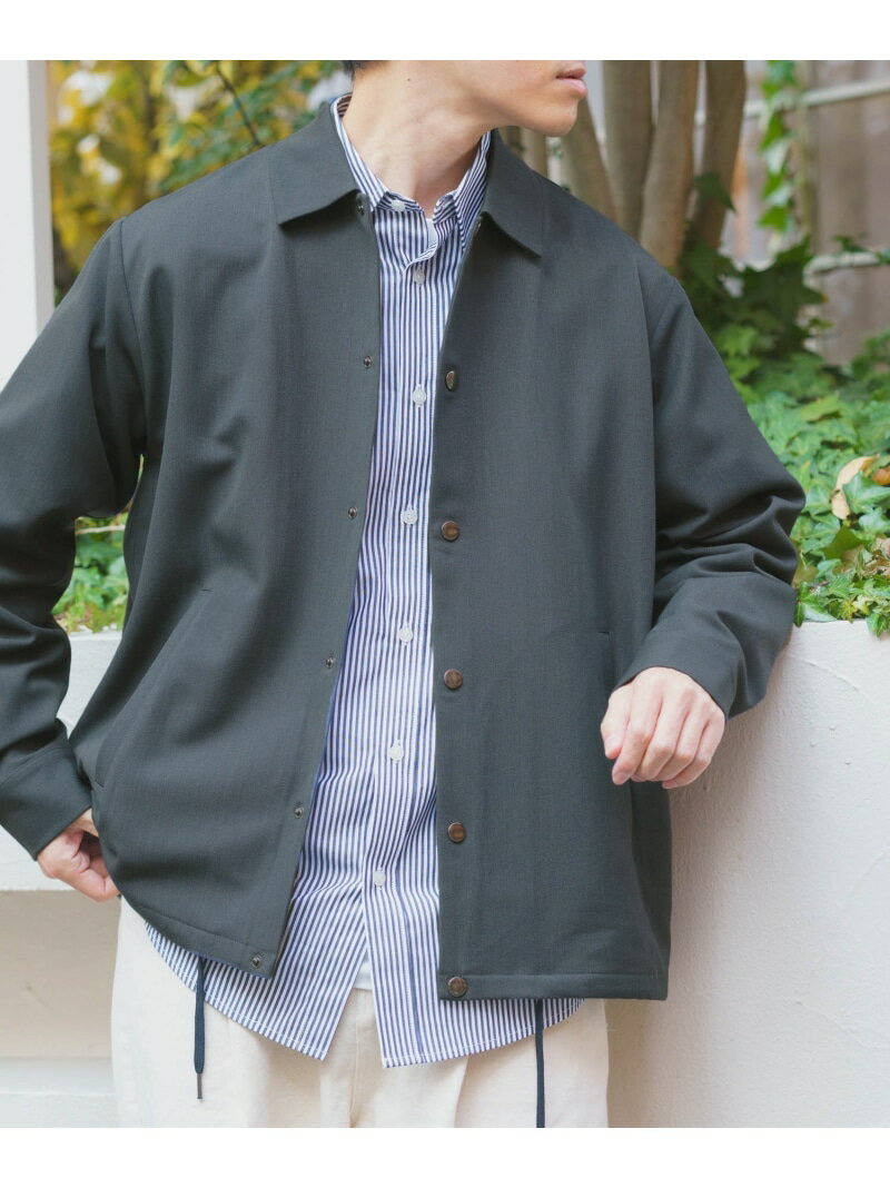 【SALE／9%OFF】Every Day TRコーチジャケット URBAN RESEARCH ITEMS アーバンリサーチアイテムズ ジャケット・アウター その他のジャケット・アウター グレー ブラック ネイビー ベージュ【RBA_E】【送料無料】[Rakuten Fashion]