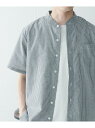 【SALE/70%OFF】『UR TECH Smart Linen Touch』ハイパフォーマンスリネン バンドカラーシャツ URBAN RESEARCH IT...