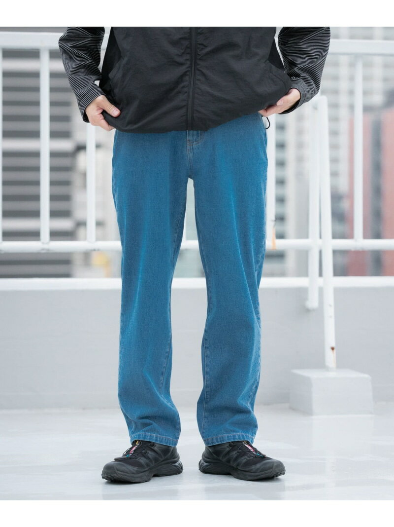 5-pocket DENIM PANTS URBAN RESEARCH ITEMS アーバンリサーチアイテムズ パンツ ジーンズ・デニムパンツ ブルー ブラック【先行予約】*【送料無料】[Rakuten Fashion]