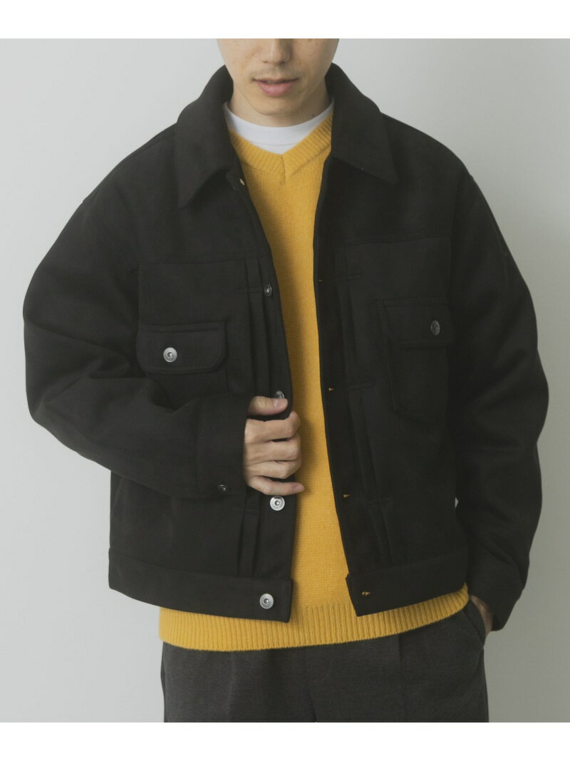 F.S. プリーテッドジャケット URBAN RESEARCH ITEMS アーバンリサーチアイテムズ ジャケット・アウター カバーオール・ワークジャケット ブラック【送料無料】[Rakuten Fashion]