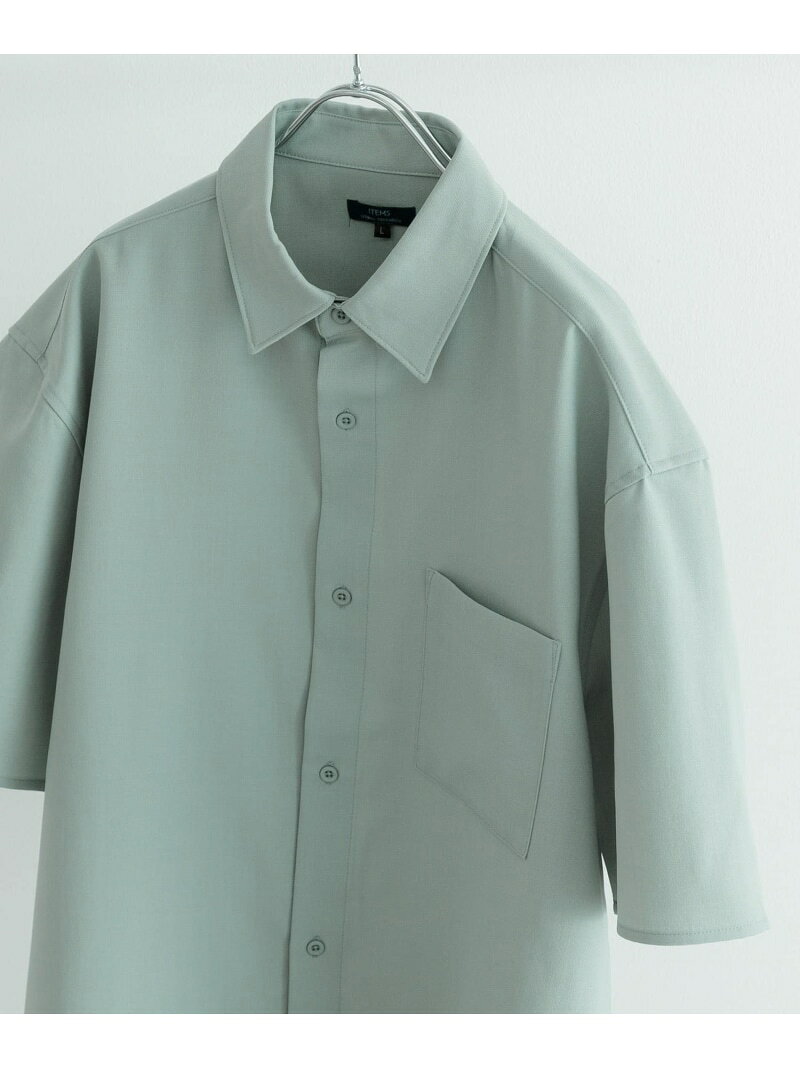 ドライタッチ レギュラーカラー 半袖シャツ URBAN RESEARCH ITEMS