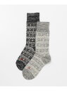 【SALE／30%OFF】Healthknit HK エスニックジャカード 2P URBAN RESEARCH ITEMS アーバンリサーチアイテムズ 靴下・レッグウェア 靴下【RBA_E】[Rakuten Fashion]