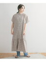 【SALE/70%OFF】バンドカラーチェックワンピース URBAN RESEARCH ITEMS アーバンリサーチアイテムズ ワンピース・ドレス ワンピース ...