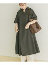 【SALE/50%OFF】サッカーストライプスキッパーワンピース URBAN RESEARCH ITEMS アーバンリサーチアイテムズ ワンピース・ドレス ワン...