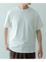 【SALE/70%OFF】撥水機能 クルーネック シルケットTシャツ ...(4)