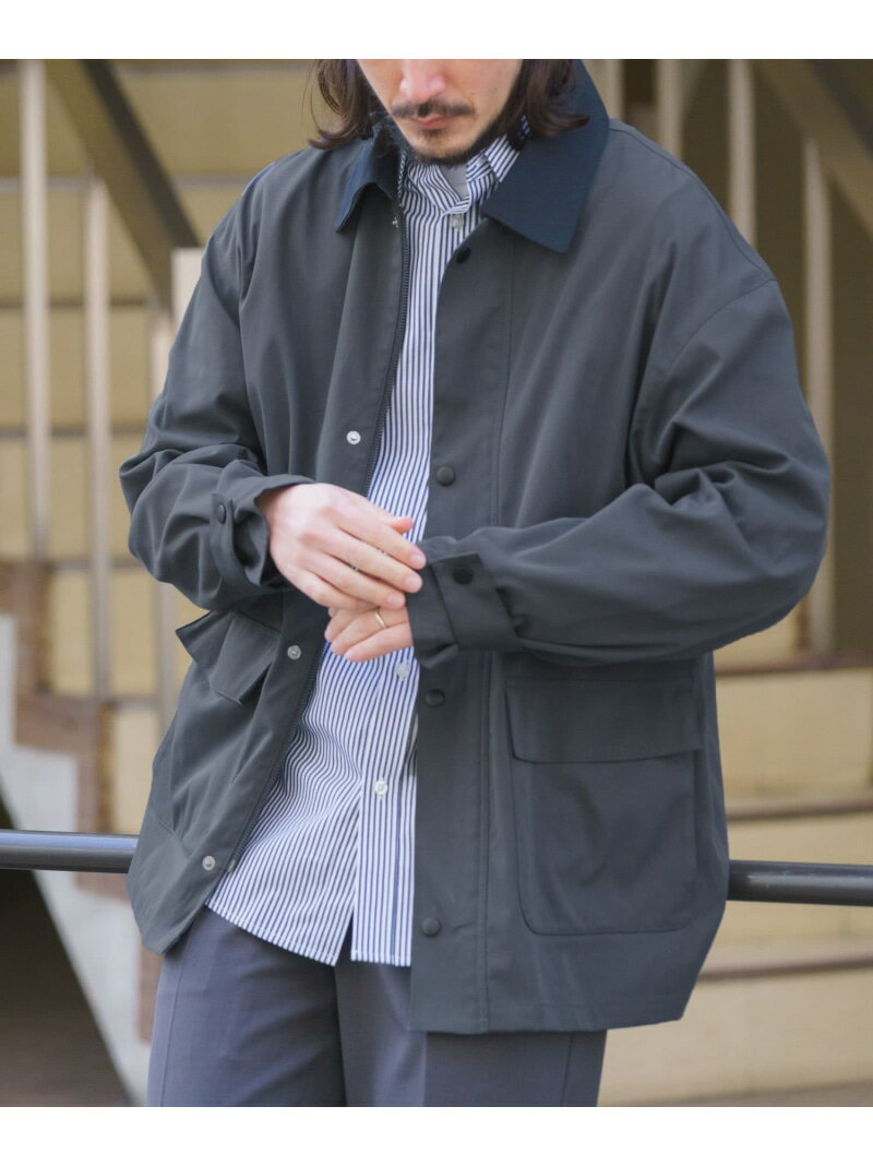 襟配色 ハンティングジャケット URBAN RESEARCH ITEMS アーバンリサーチアイテムズ ジャケット・アウター その他のジャケット・アウター カーキグリーン ベージュ グレー【先行予約】*【送料無料】[Rakuten Fashion]