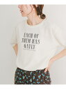 【SALE/11%OFF】カットジョーゼットロゴTシャツ URBAN ...(4)