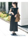 【SALE/14%OFF】リブドッキングノースリーブワンピース URBAN RESEARCH ITEMS アーバンリサーチアイテムズ ワンピース・ドレス ワンピ...