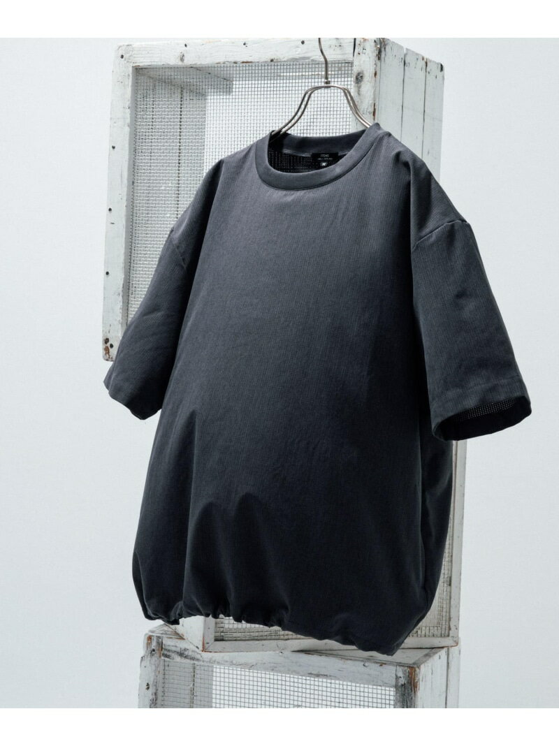 【SALE／5%OFF】『接触冷感/速乾/イージーケア』WINDY MESH ジップポケットTシャツ URBAN RESEARCH ITEMS アーバンリサーチアイテムズ トップス カットソー・Tシャツ ブラック ネイビー グレー【RBA_E】【先行予約】*【送料無料】[Rakuten Fashion]