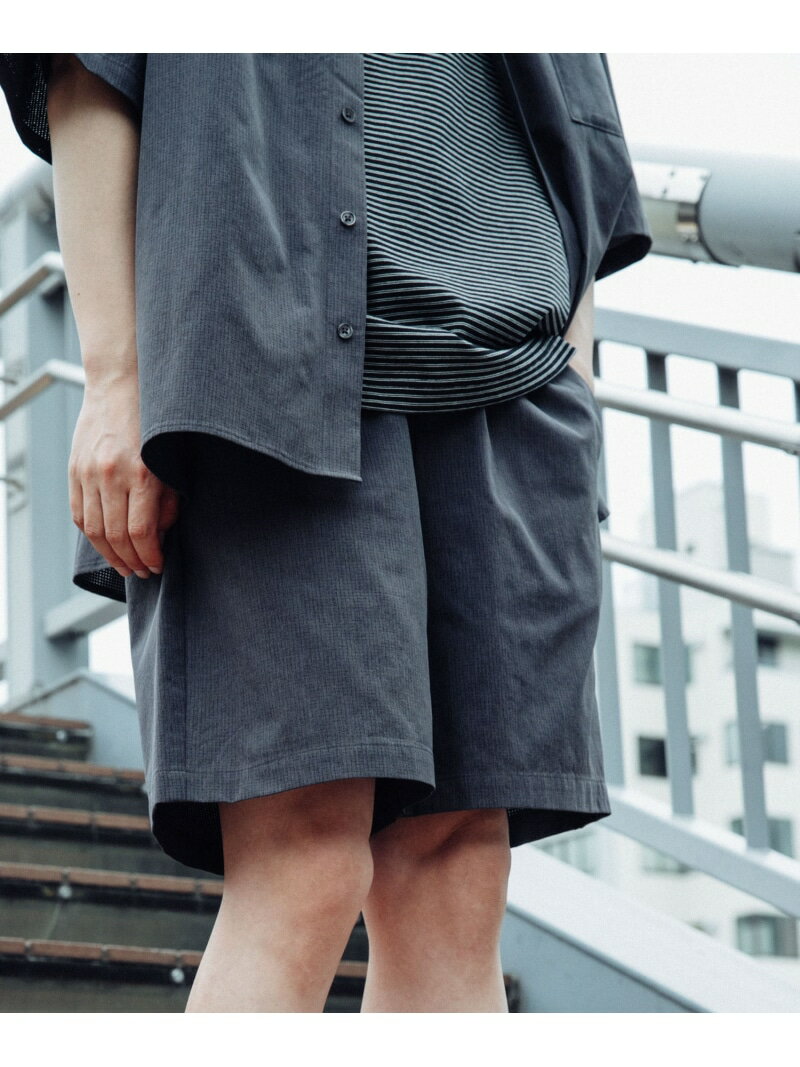 【SALE／5%OFF】『接触冷感/速乾/イージーケア』WINDY MESH ショートパンツ URBAN RESEARCH ITEMS アーバンリサーチアイテムズ パンツ その他のパンツ ネイビー グレー ブラック【RBA_E】【先行予約】*【送料無料】[Rakuten Fashion]