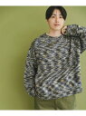 【SALE/60%OFF】『ユニセックス』カラーメランジクルーネックニット URBAN RESEARCH ITEMS アーバンリサーチアイテムズ トップス ニッ...