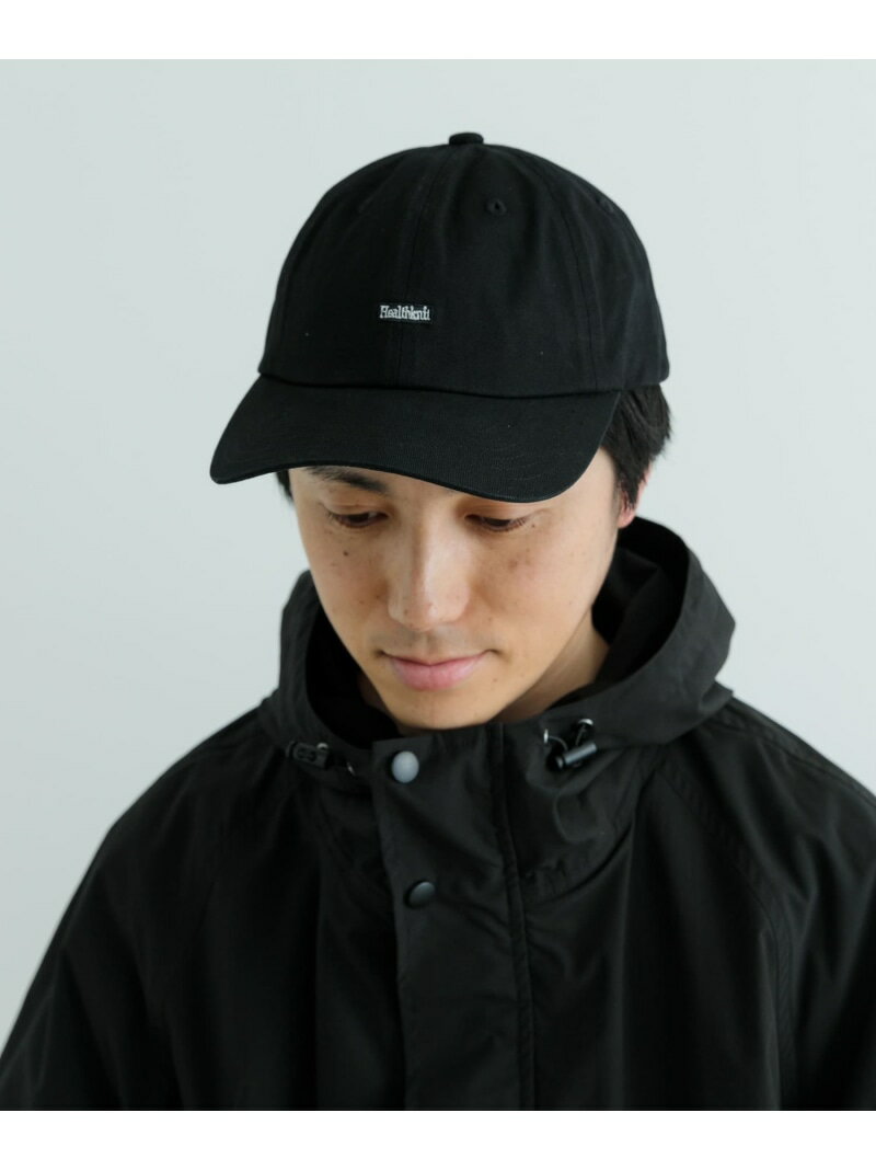 Healthknit HK ワンポイント刺繍 CAP URBAN RESEARCH ITEMS アーバンリサーチアイテムズ 帽子 キャップ ブラック ホワイト カーキ ネイビー[Rakuten Fashion]