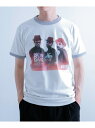 【SALE／33%OFF】『別注』SCREEN STARS*ITEMS プリントリンガーTシャツ RUN-DMC URBAN RESEARCH ITEMS アーバンリサーチアイテムズ トップス カットソー・Tシャツ【RBA_E】【送料無料】[Rakuten Fashion]