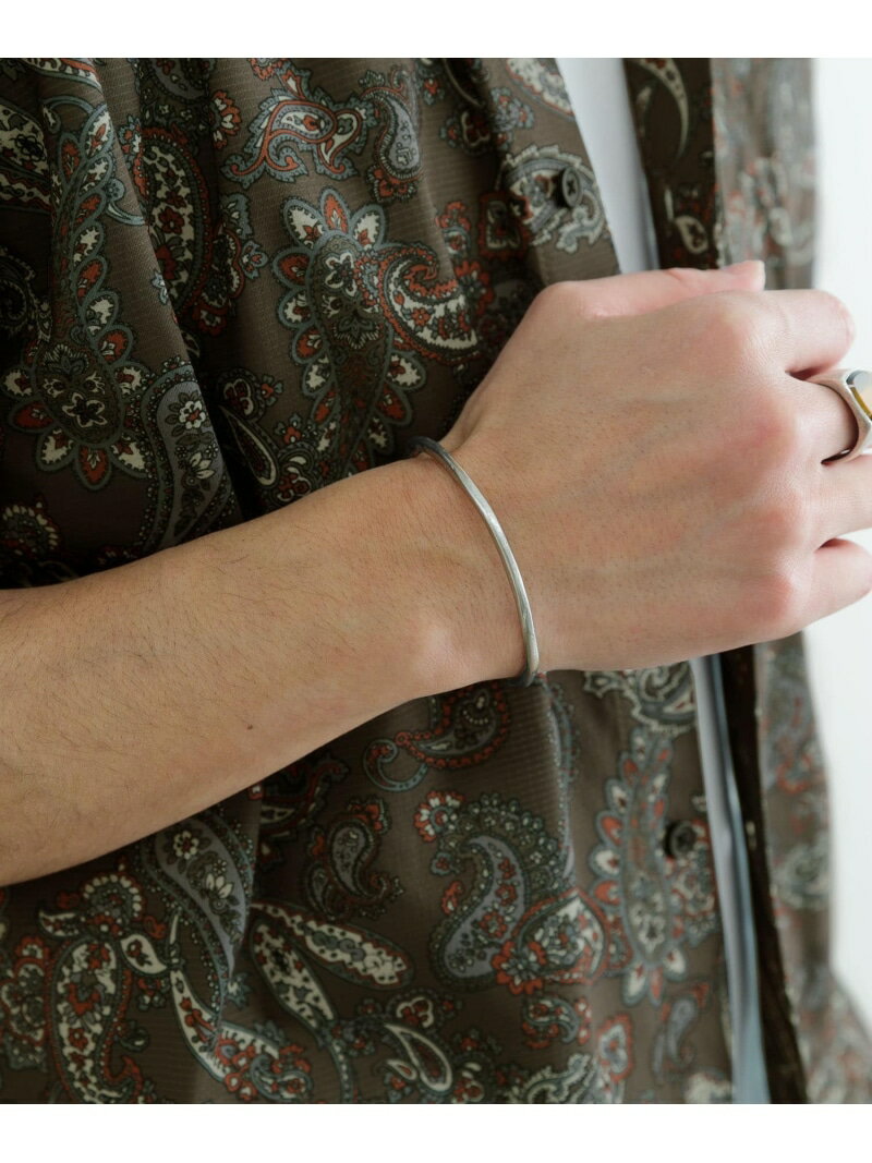 Hawk Bangle 7516 URBAN RESEARCH ITEMS アーバンリサーチアイテムズ アクセサリー・腕時計 ブレスレット・バングル ブラック[Rakuten Fashion]