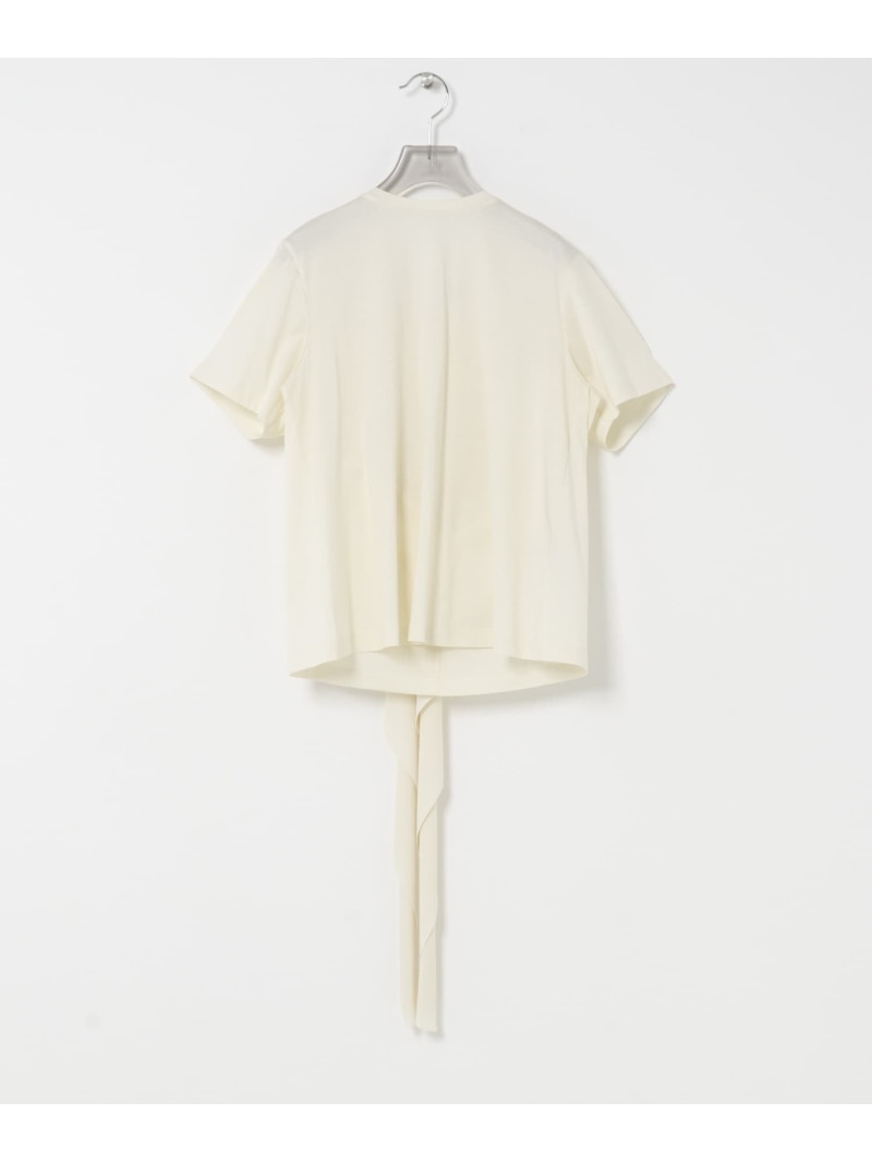 RECTO OPEN BACK SCARF TOP URBAN RESEARCH アーバンリサーチ トップス カットソー・Tシャツ グレー ベージュ