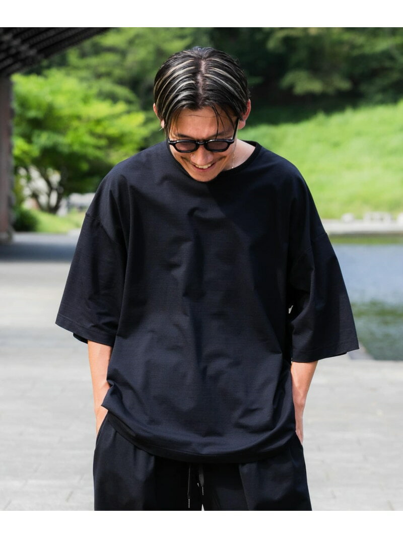 【SALE／30%OFF】SHADE TECH SHORT SLEEVE T-SHIRTS URBAN RESEARCH アーバンリサーチ トップス カットソー・Tシャツ ネイビー【RBA_E】【送料無料】[Rakuten Fashion]のサムネイル