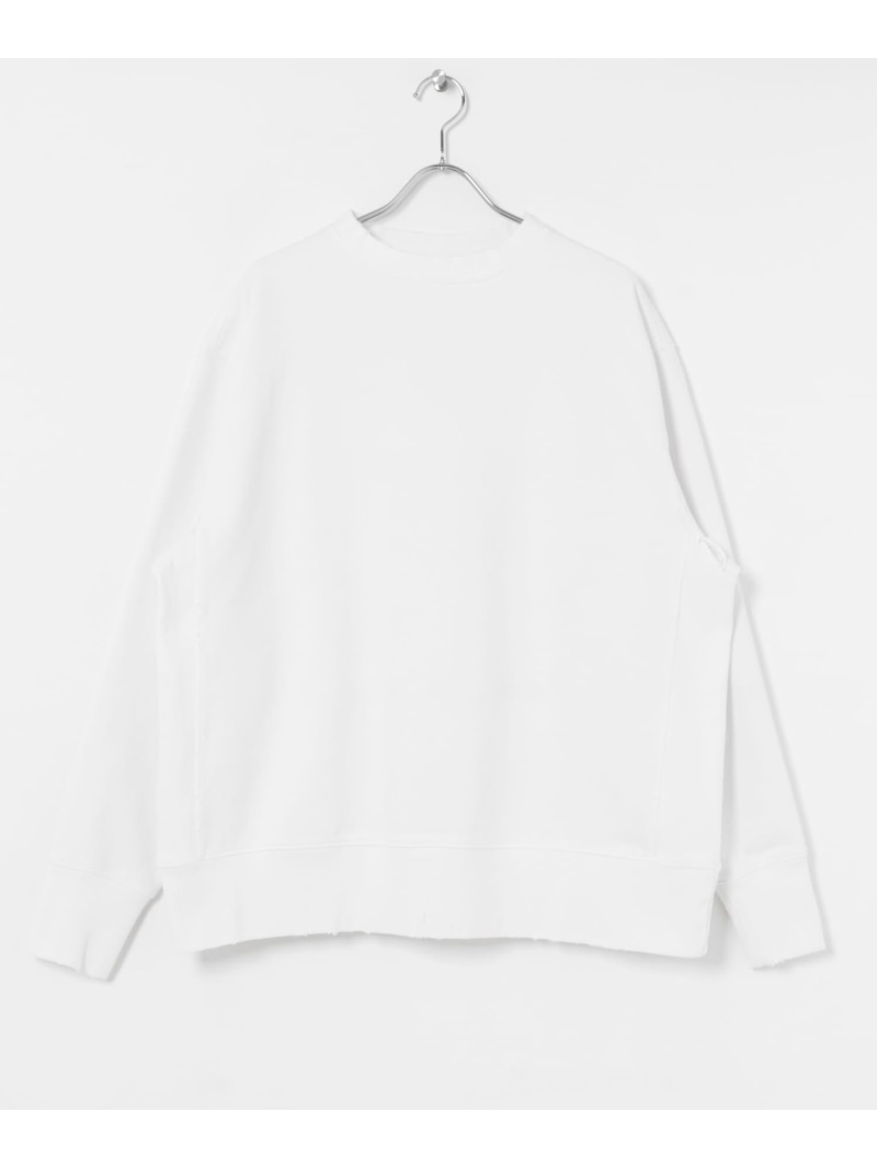 【SALE／10%OFF】FORNIGNER Made in USA Crashed Crew URBAN RESEARCH アーバンリサーチ トップス スウェット・トレーナー ホワイト ブラック グレー【RBA_E】【送料無料】[Rakuten Fashion]