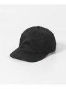 KIJIMA TAKAYUKI COTTON GABA 6PANEL CAP URBAN RESEARCH アーバンリサーチ 帽子 キャップ ブラック ネイビー...