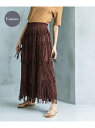 『別注』crinkle crinkle crinkle*UR cottonvoilfringe sk URBAN RESEARCH アーバンリサーチ スカート ...