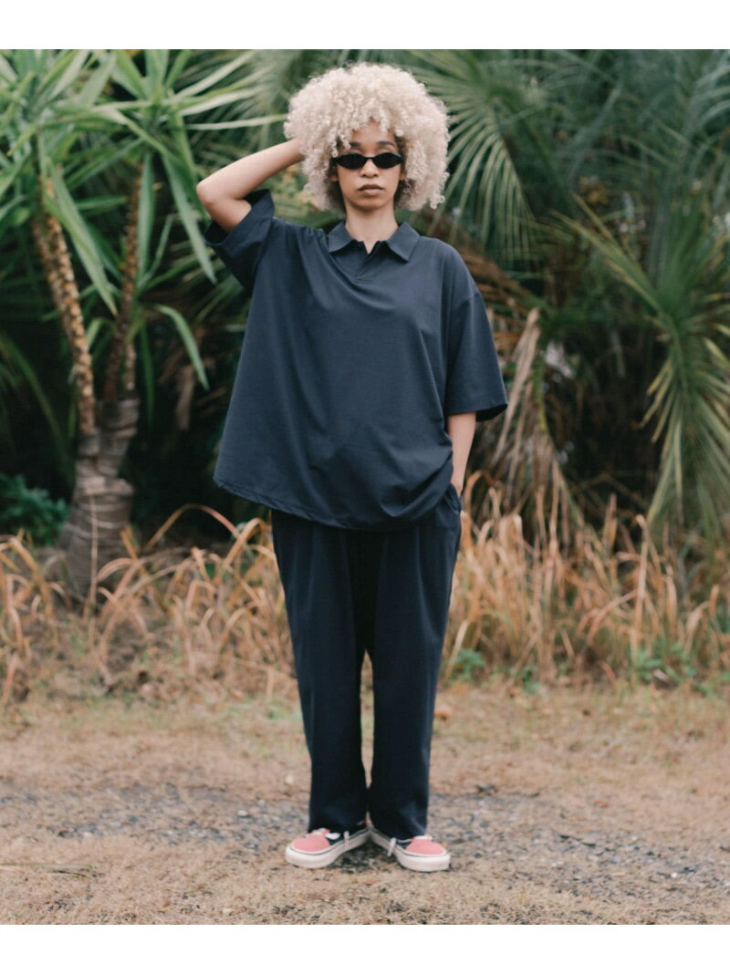 乐天商城 - Wide Dad BREEZY TECH EASY PANTS URBAN RESEARCH アーバンリサーチ パンツ その他のパンツ ブラック ネイビー【先行予約】*【送料無料】[Rakuten Fashion]