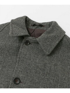 Freemans Sporting Club JP Tweed Overcoat UF86-17B003: Grey Freemans Sporting Club JP Tweed Overcoat UF86-17B003: Grey