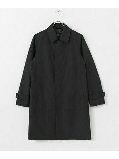 Balmacaan Coat UT64-17K010: Black Balmacaan Coat UT64-17K010: Black