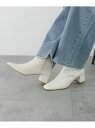【SALE/75%OFF】『MADE IN JAPAN』スクエアトゥブーツ URBAN RESEARCH アーバンリサーチ シューズ・靴 ブーツ ホワイト ブラ...