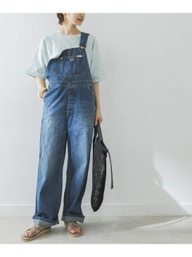 [Rakuten Fashion]【別注】Lee*URBAN RESEARCH OVERALL URBAN RESEARCH アーバンリサーチ パンツ/ジーンズ サロペット/オールインワン ブルー ホワイト【送料無料】