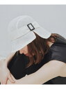 アーバンリサーチ 帽子 レディース IRIS47 opaque hat URBAN RESEARCH アーバンリサーチ 帽子 ハット ホワイト ブラック【送料無料】[Rakuten Fashion]