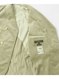 Freemans Sporting Club JP Corduroy Double Breasted Jacket UF86-17B006: Beige Freemans Sporting Club JP Corduroy Double Breasted Jacket UF86-17B006: Beige