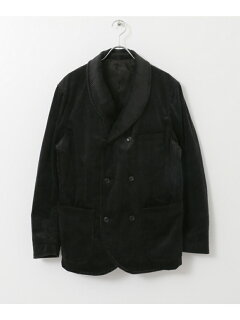Freemans Sporting Club JP Corduroy Double Breasted Jacket UF86-17B006: Black Freemans Sporting Club JP Corduroy Double Breasted Jacket UF86-17B006: Black