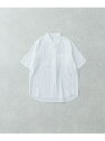 【SALE/30%OFF】LINEN SHORT-SLEEVE SHIRTS URBAN RESEARCH アーバンリサーチ トップス シャツ・ブラウス ブルー...