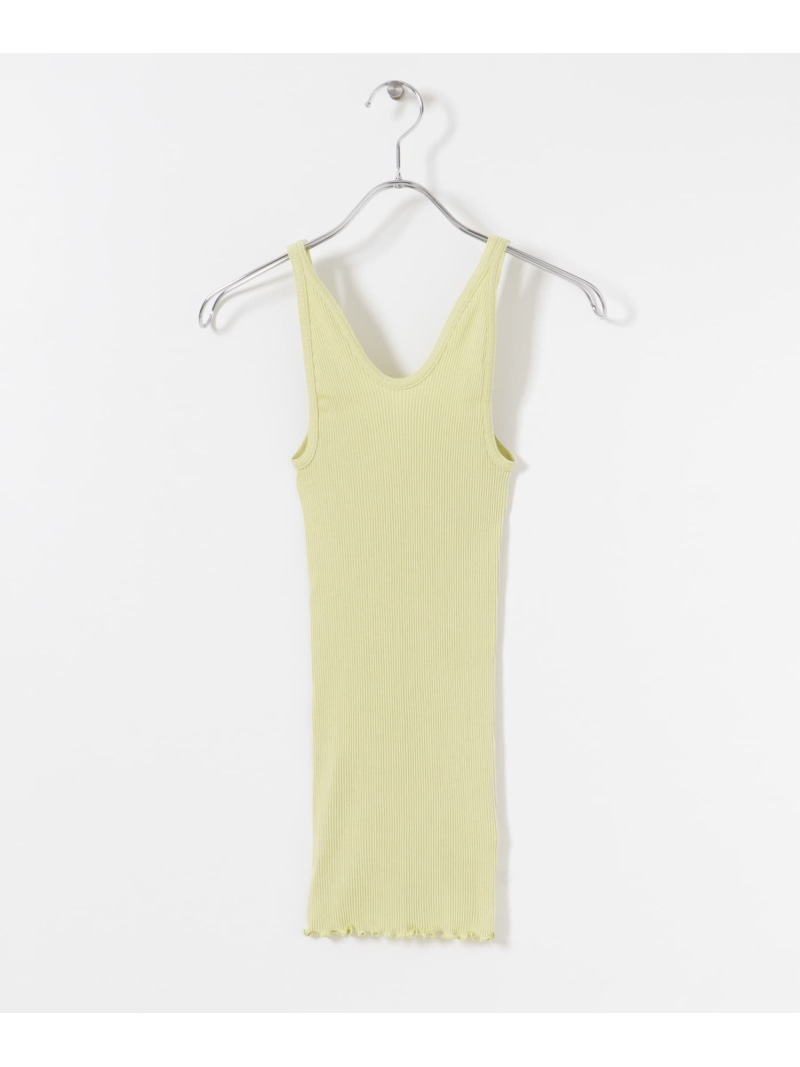 【SALE／20%OFF】HAKUJI Supima silk tank-top pullover URBAN RESEARCH アーバンリサーチ トップス ノースリーブ・タンクトップ ブラウン ブラック【RBA_E】【送料無料】[Rakuten Fashion]のサムネイル