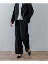 【SALE/50%OFF】『3サイズ展開』タックストレートスラックス URBAN RESEARCH アーバンリサーチ パンツ その他のパンツ ブラック ベージュ...