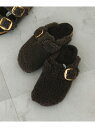BIRKENSTOCK BOSTON BIG BUCKLE TEDDY URBAN RESEARCH アーバンリサーチ シューズ・靴 サンダル グレー【送料無料...