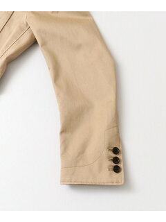 High Density Cotton Gabardine Shacket UF84-17B007: Beige High Density Cotton Gabardine Shacket UF84-17B007: Beige