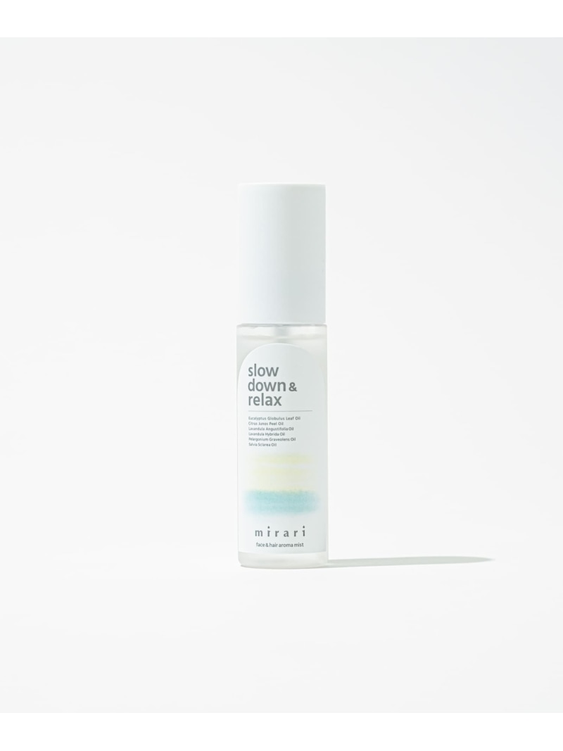 mirari slow down&relax mist URBAN RESEARCH アーバンリサーチ スキンケア その他のスキンケア[Rakuten Fashion]