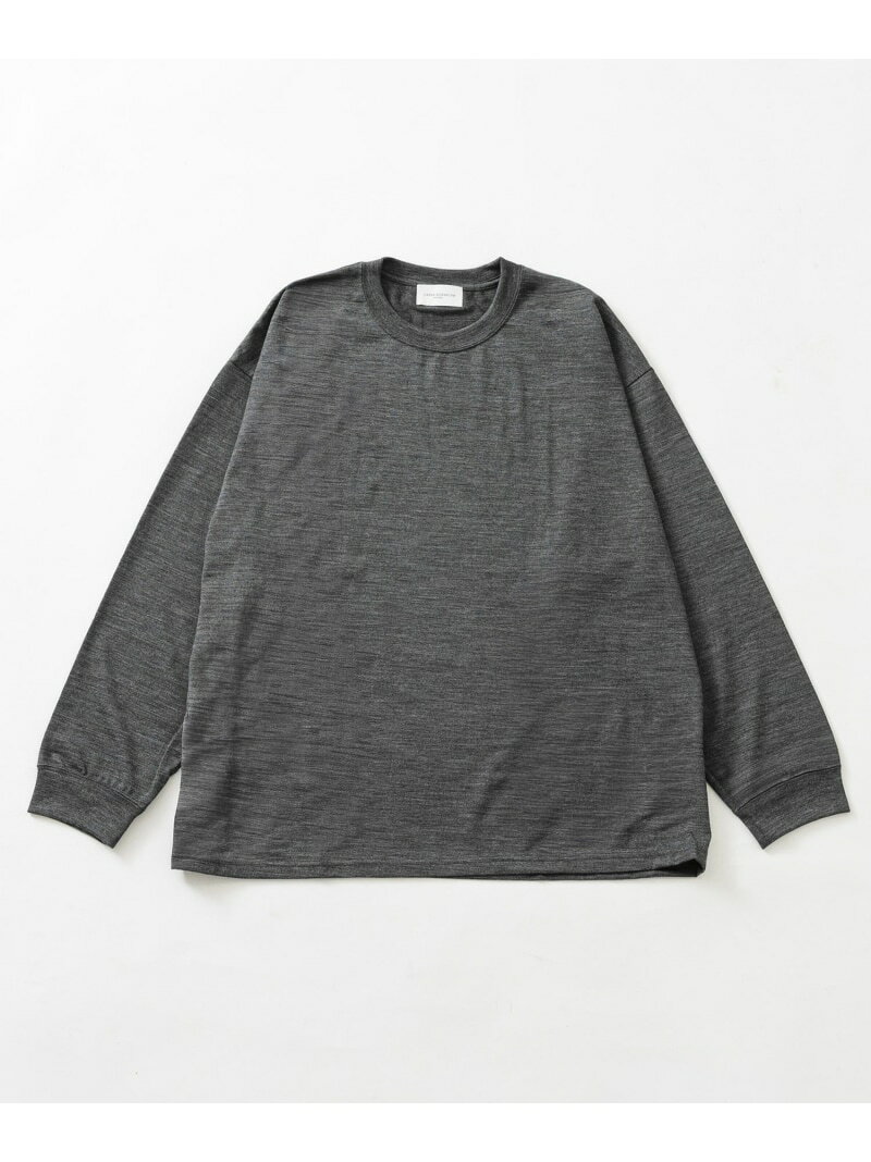 Rakuten - 【SALE／15%OFF】『洗濯可』new basic WASHABLE MERINO WOOL LONG-SLEEVE URBAN RESEARCH アーバンリサーチ トップス カットソー・Tシャツ グレー ブラック ネイビー【RBA_E】【送料無料】[Rakuten Fashion]