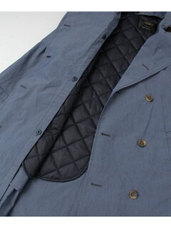 Indigo Trench Coat UT52-17K013: Navy Indigo Trench Coat UT52-17K013: Navy