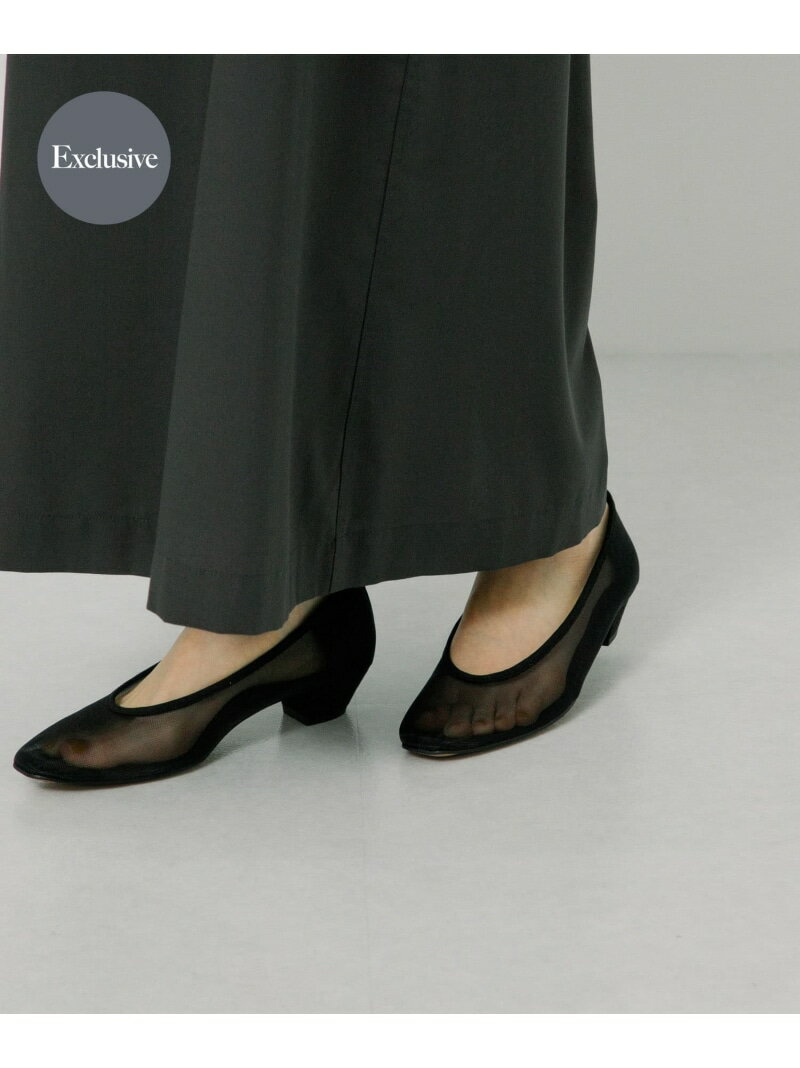 アーバンリサーチ 歩きやすいパンプス レディース 『別注』『MADE IN JAPAN』 MILLIWM*URBAN RESEARCH シアーパンプス URBAN RESEARCH アーバンリサーチ シューズ・靴 パンプス ブラック ベージュ【送料無料】[Rakuten Fashion]