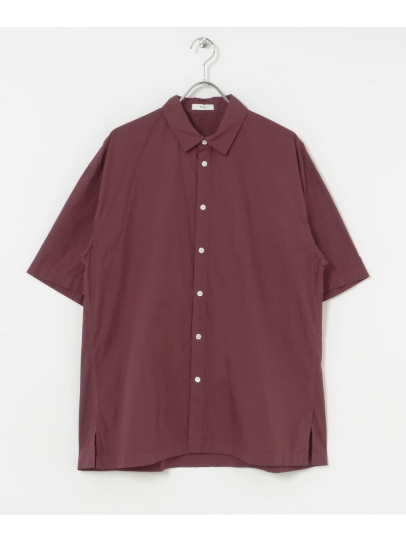 ATON COTTON LAWN OS SHORT-SLEEVE SHIRTS URBAN RESEARCH アーバンリサーチ トップス シャツ・ブラウ..