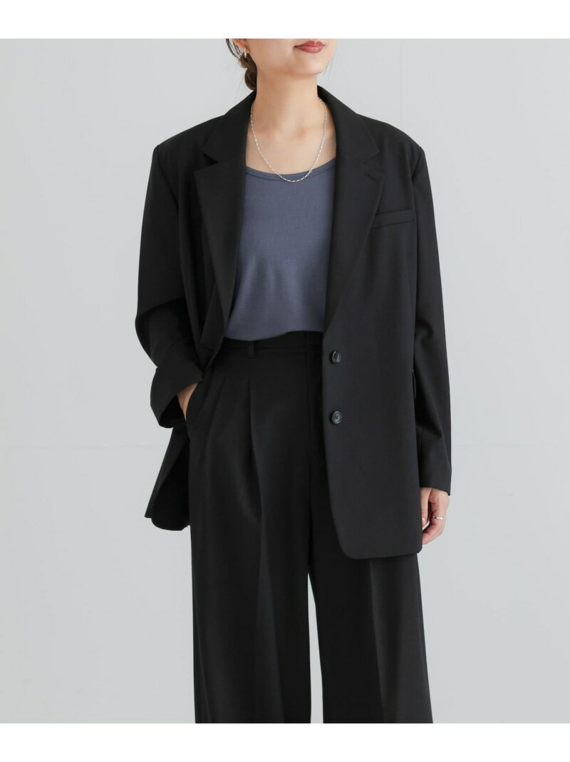 【SALE／60%OFF】スーパー100ウールジャケット URBAN RESEARCH アーバンリサーチ ジャケット・アウター テーラードジャケット・ブレザー グレー ブラック【RBA_E】【送料無料】[Rakuten Fashion]