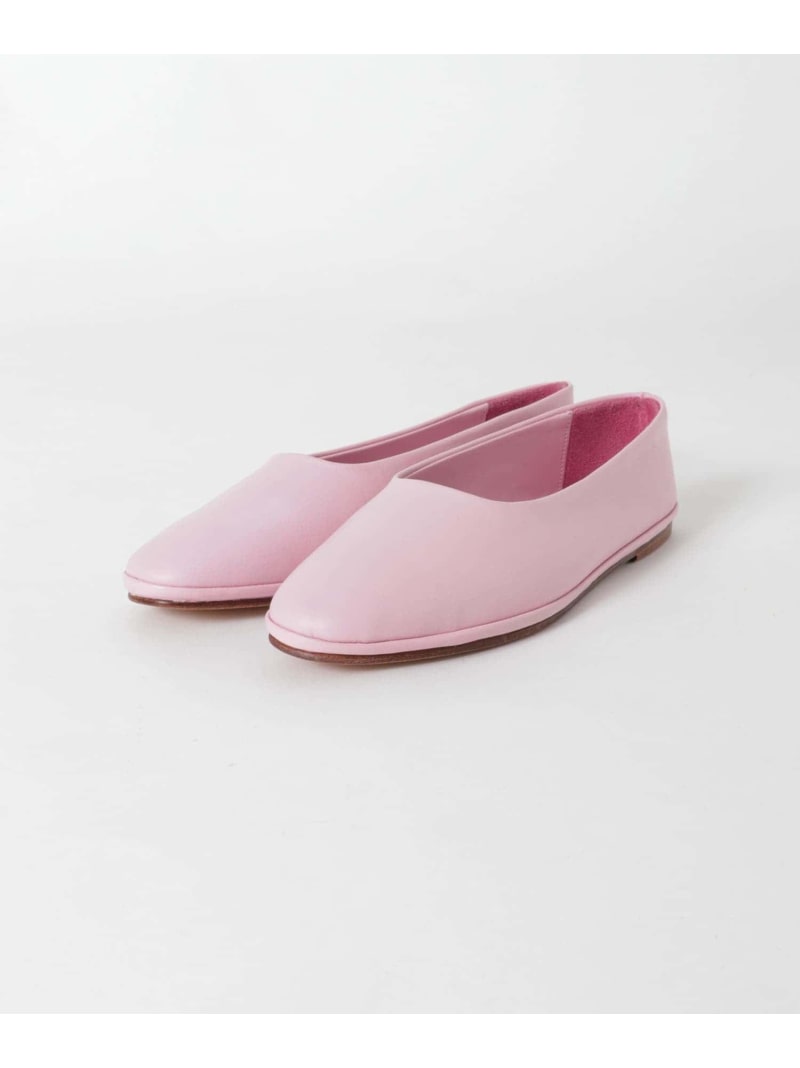 アーバンリサーチ 歩きやすいパンプス レディース 【SALE／60%OFF】『一部別注カラー』WANDERUNG Flat Leather Shoes URBAN RESEARCH アーバンリサーチ シューズ・靴 パンプス ベージュ【RBA_E】【送料無料】[Rakuten Fashion]