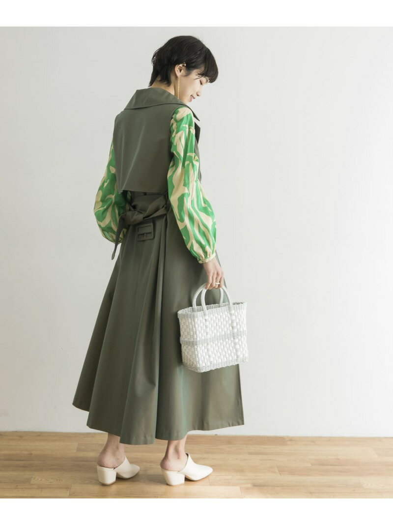 【SALE／30%OFF】Dessin de Mode トレンチワンピース URBAN RESEARCH アーバンリサーチ コート/ジャケット トレンチコート ベージュ【RBA_E】【送料無料】[Rakuten Fashion]