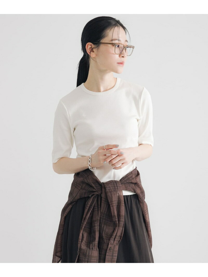 汗ジミ防止ハーフスリーブカットソー URBAN RESEARCH アーバンリサーチ トップス カットソー・Tシャツ ホワイト レッド グレー ブラック【送料無料】[Rakuten Fashion]のサムネイル