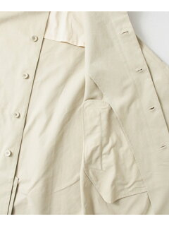 Bizen No. 1 Twill Coat SUR01-1516A-UM: Ivory Bizen No. 1 Twill Coat SUR01-1516A-UM: Ivory