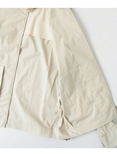 Ripstop Blouson SUR03-1816A-UM: Ivory Ripstop Blouson SUR03-1816A-UM: Ivory