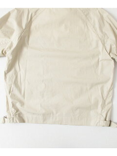 Ripstop Blouson SUR03-1816A-UM: Ivory Ripstop Blouson SUR03-1816A-UM: Ivory