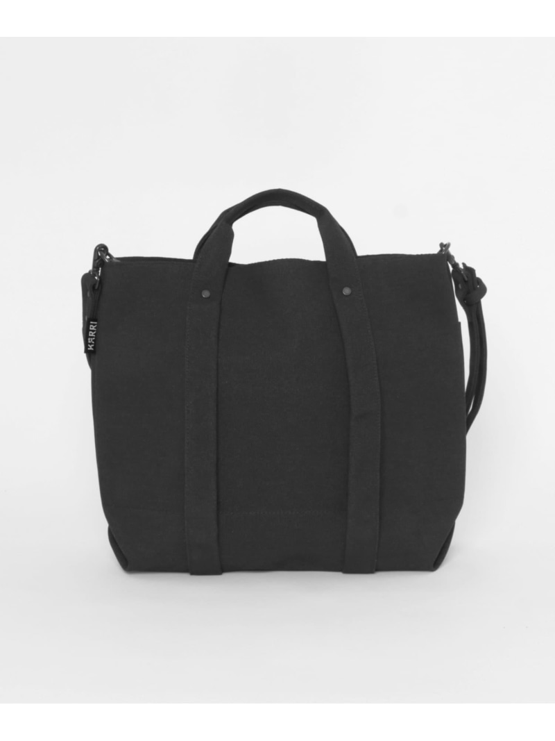 乐天商城 - KARRI AMIACALVA 2 WAYT TOTE M URBAN RESEARCH アーバンリサーチ バッグ トートバッグ グレー ブラック【送料無料】[Rakuten Fashion]